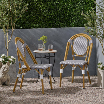 Chaise bistro française (ensemble de 2)