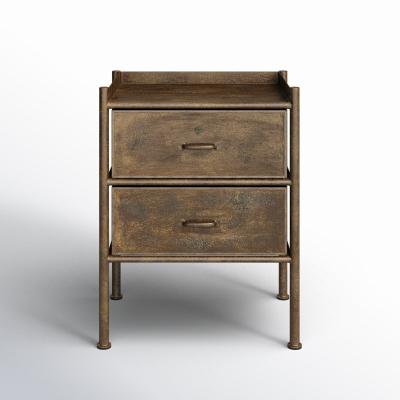 Cameron Industrial Chic Side Table