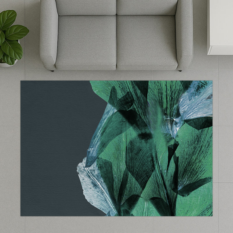 Abstract Area Rug, Runner 70 x 140 cm
