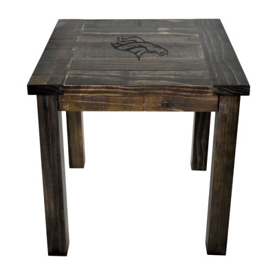 NFL Reclaimed Side Table