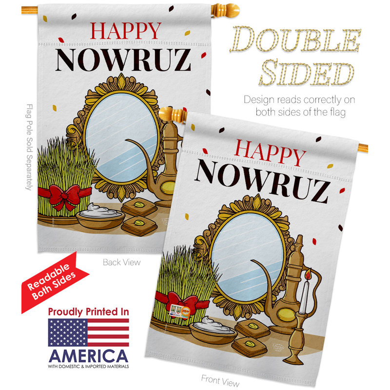 Double Sided Polyester, 40" H x 28" W