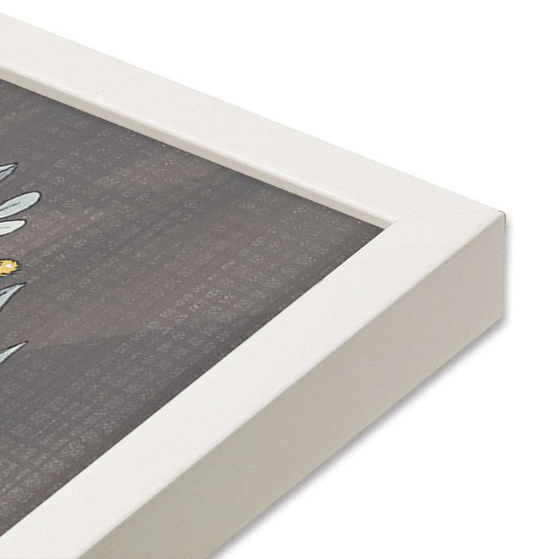 Bee Merry by Deb Strain Art Print, L 30 po x H 30 po, Impression encadrée, Blanc