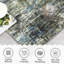 Abstract Machine Printed Area Rug-520616172