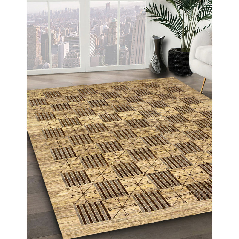 Tapis abstrait moderne 91, Tapis de couloir 2 pi x 5 pi