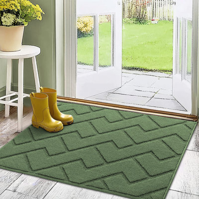 Dirt Trapper Non Slip Backing Washable Door Mat
