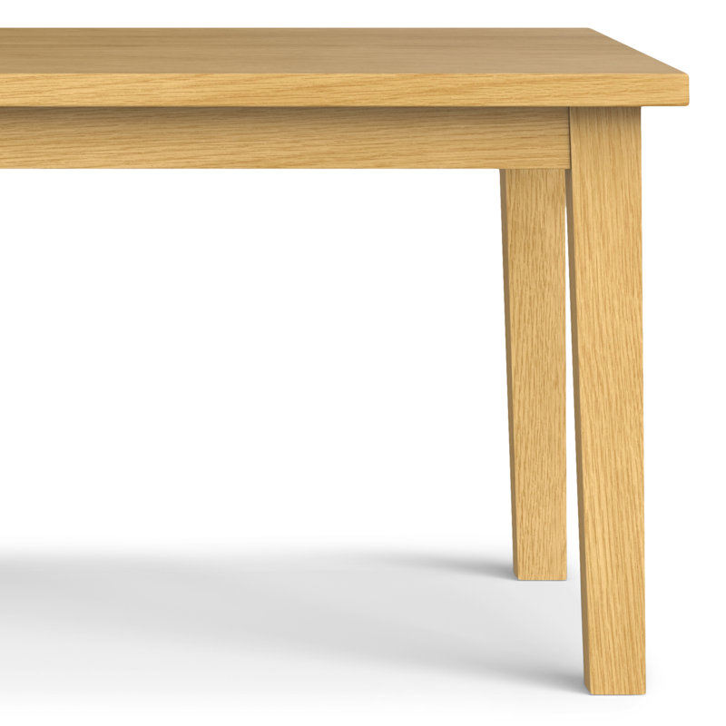 Eastwood 66" Oak Rectangular Contemporary Dining Table