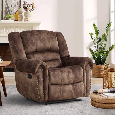 Fauteuil inclinable manuel surdimensionné 40,9 po Chemika