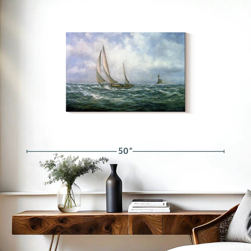 Mehar Fastnet Abeam, 20" H x 30" W