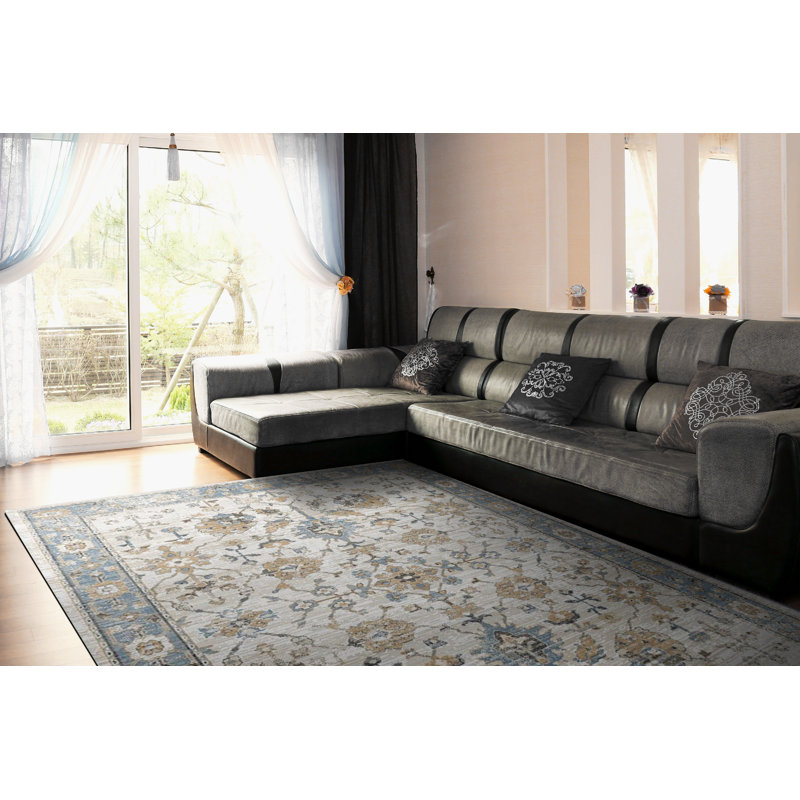 Oriental Indoor Rug, Rectangle 5'3" x 7'7"