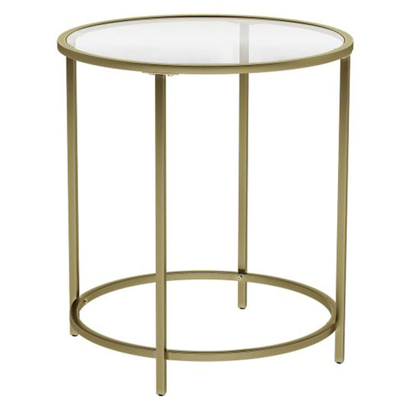 Glass Top End Table Set