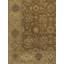 Angora Wool Oriental Area Rug in Brown/Light Green-871681376