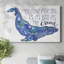 «Whale Love II», toile tendue avec châssis-273462035