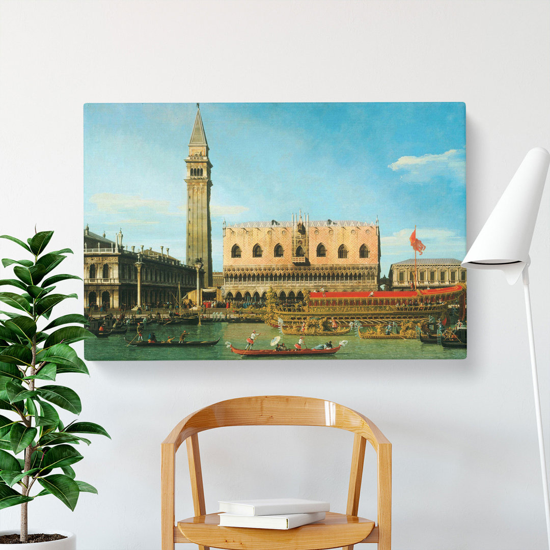 Ascension Day Vol.1 by Giovanni Canaletto - Wrapped Canvas