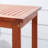 Treyton Square Eucalyptus Outdoor Bar Table , 24'' in. W 24'' in. D