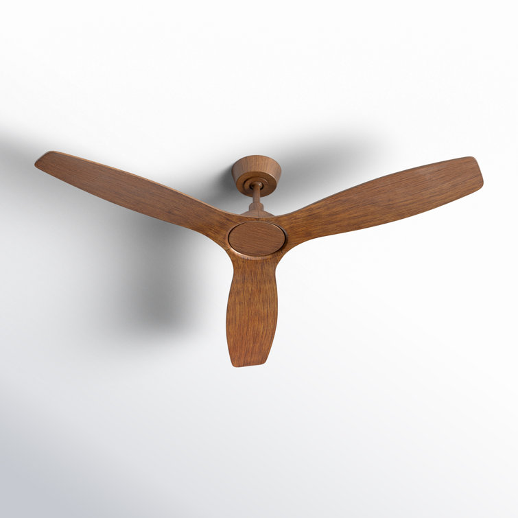 52" Willow 3 - Blade Standard Ceiling Fan with Remote Control