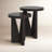 Bodiam Pedestal Solid and Manufactured Wood Nesting Tables (Set of 2)