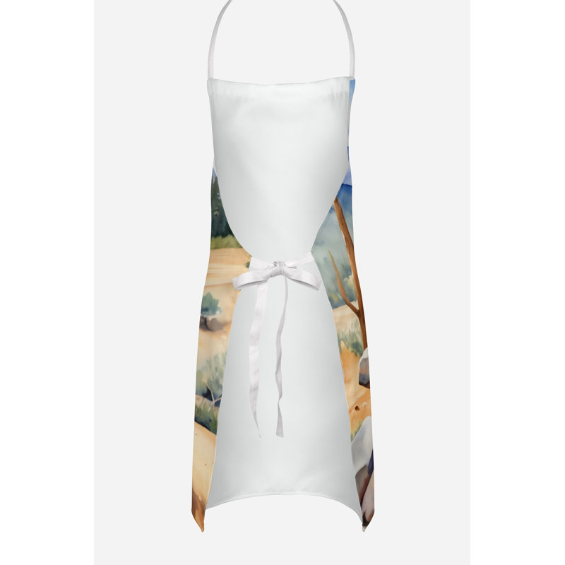 No Pattern Bib Apron