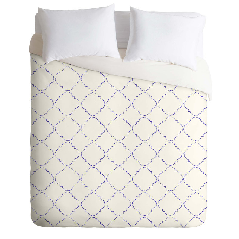 Hadley Hutton Polyester Geometric Shapes Duvet Cover, Twin/Twin XL Duvet Cover + 1 Standard Sham