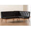 Banc en simili cuir Imre