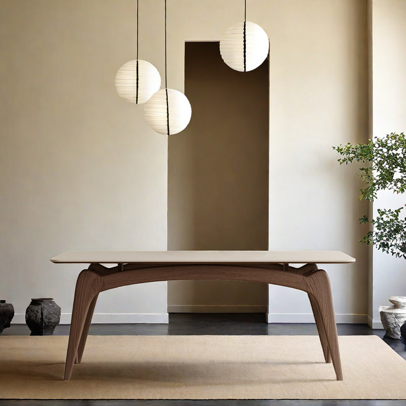 Table de salle à manger Aliviah, H 29,5 po x L 62,9 po x l 33,4 po