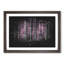 Forest In Pink Paint Splash - Picture Frame Graphic Art-56867264-56867265
