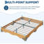 Structure de lit simple en bois TG-129473838-129473842