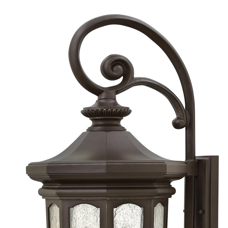 Raley 4-Light Outdoor Wall Lantern, No, Oil Rubbed Bronze