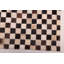 Tapis en cuir de vache brun patchwork crème 8 pi 1 po x 10 pi 0 po