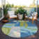 Aleh Area Rug with Non-Slip Backing