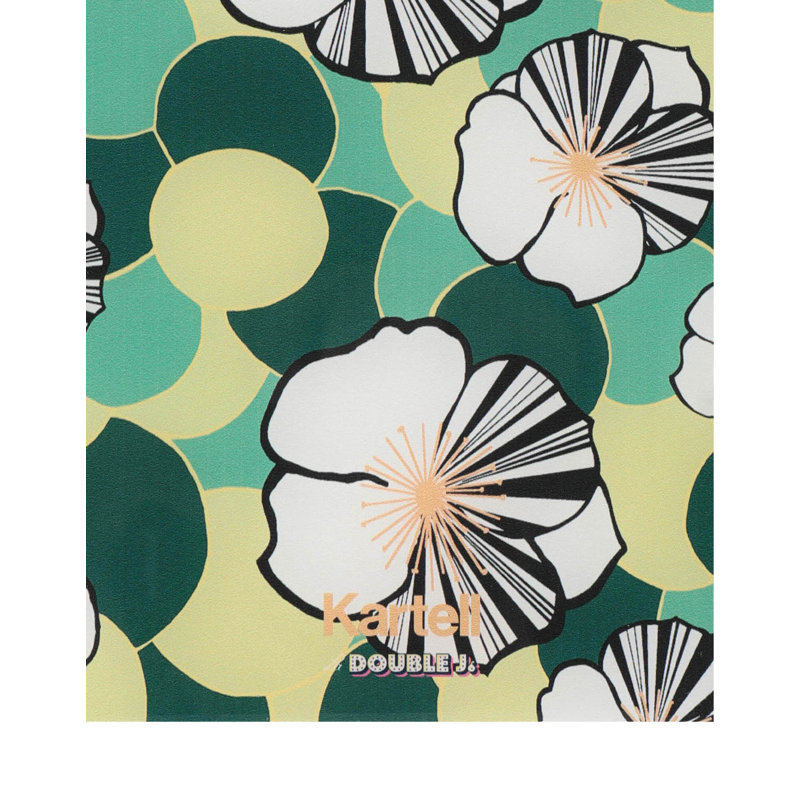 Ninfea Floral Plastic Table Mats Set of 4