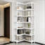 Étagère Nordic, bibliothèque de coin
