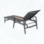 Chaise longue Oaxton avec structure en aluminium et sièges en filet-2097862712
