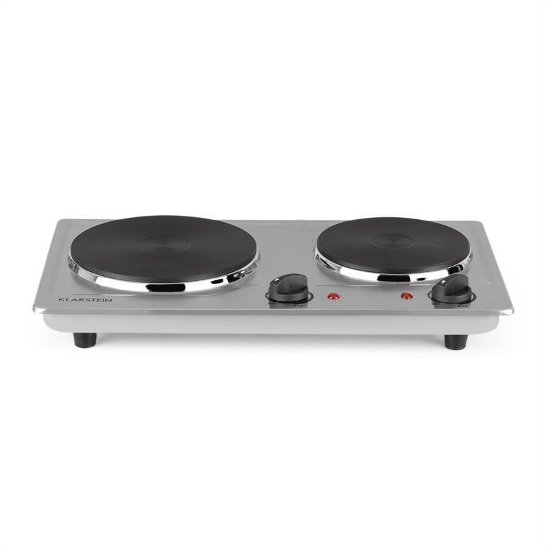 Klarstein Electric Hot Plate, Silver