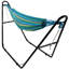 Hamac double brésilien en coton avec support universel Poirier-31336132