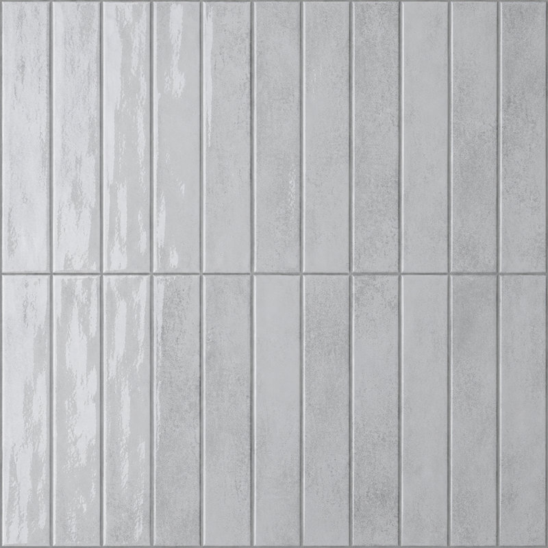 Trace 2 x 18 gris clair, Gris