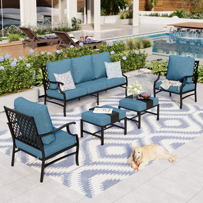 Asfand Outdoor Seating Group with Cushions