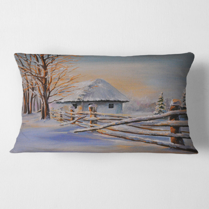 Floral Throw Pillow