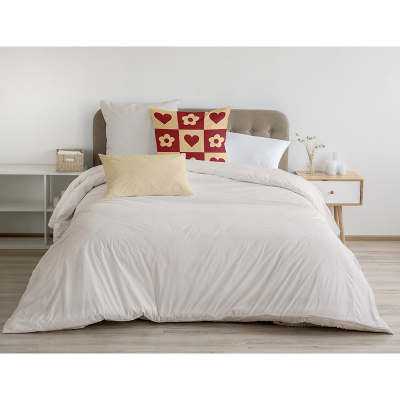 Reversible Throw Pillow, 18"H x 18"W, Square