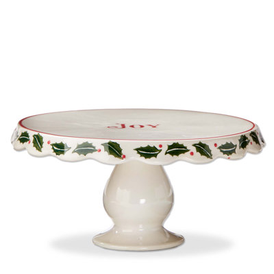 Tis The Season Cake Plate