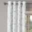 Multicolore rideaux à oeillets 2 panneaux East Urban Home-106344707
