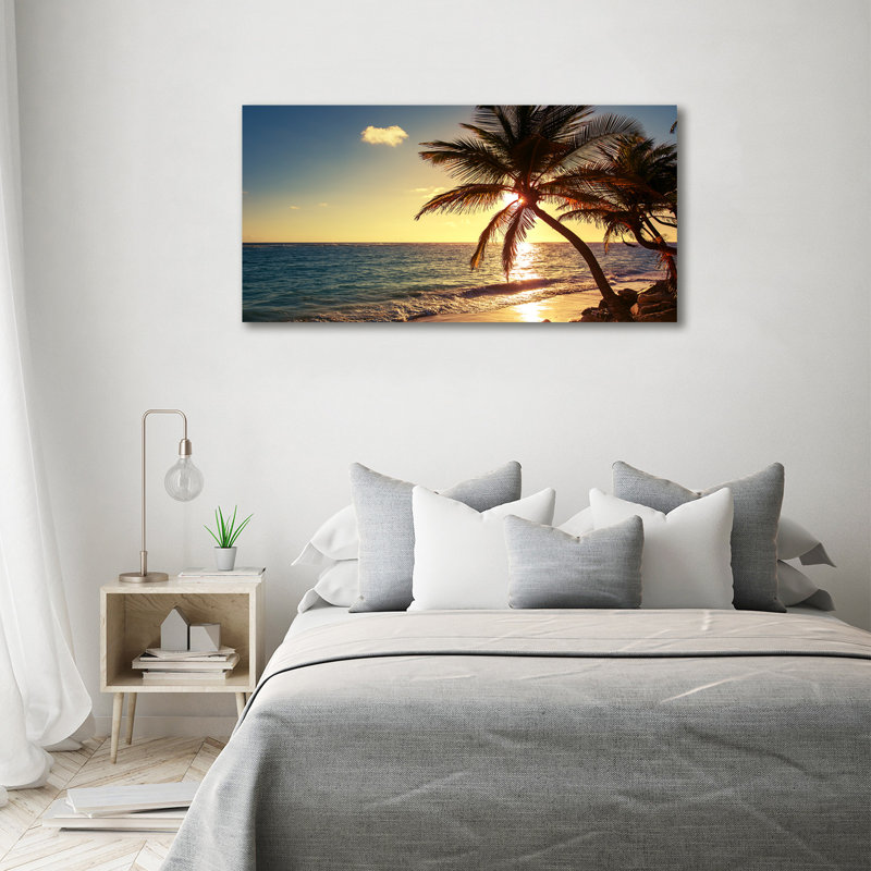 Tropical Beach - Wrapped Canvas Print