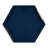 Norvan Hexagon Decorative Tray with Metal Handles-1804290972