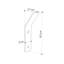 Hary Wall Organizer with Key Hooks Single