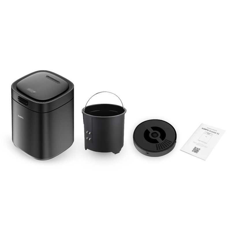 S1 Black Electric Kitchen Waste Composter