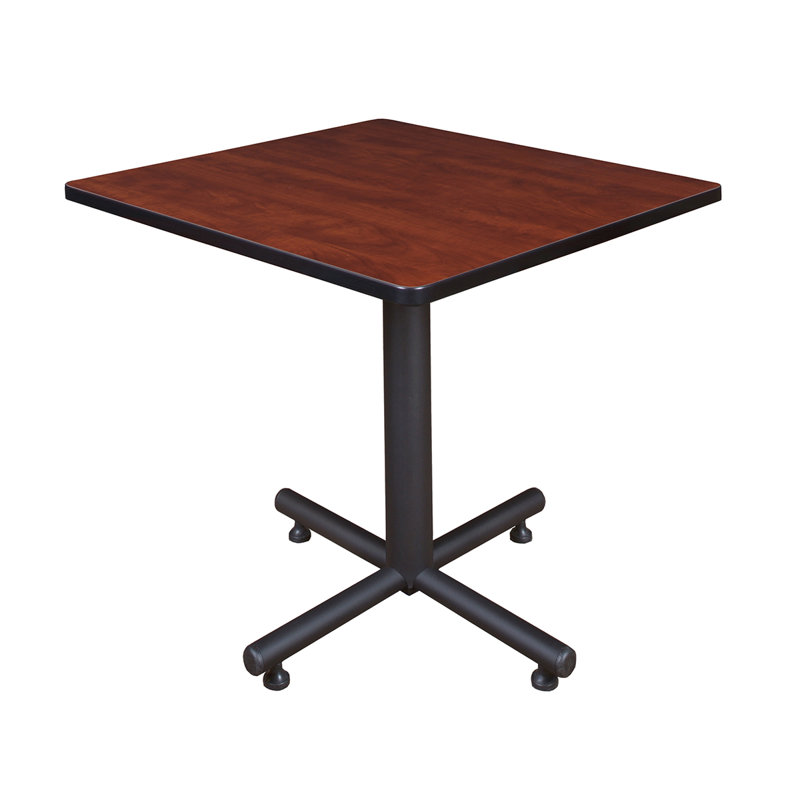 Regency Kobe Square X-Base Breakroom Table, Cherry