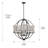 Petitt 6-Light Dimmable Globe Chandelier-91113936-91113932