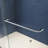 Semi-Frameless Sliding Glass Tub Door With Clear Tempered Glass And Stainless Steel Handles, Adjustable For 56-60 In. W X 57 In. H, Shower Door-123698665