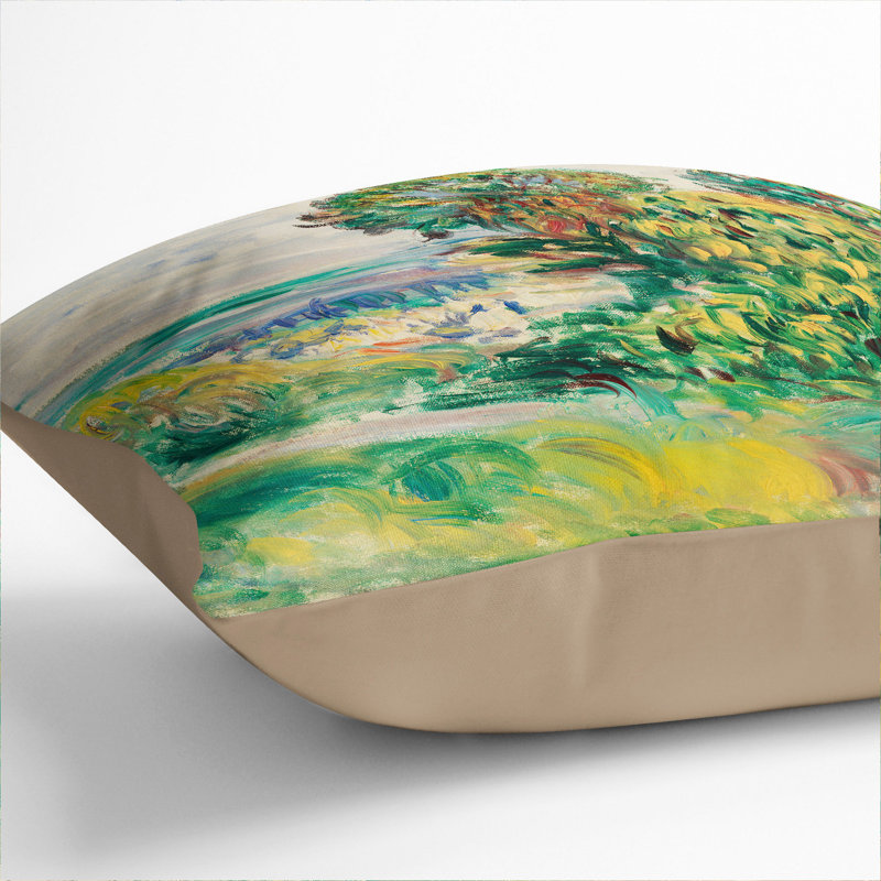Landscape Vol.2 Square Throw Cushion, Stone, 40cm H x 40cm W x 15cm D