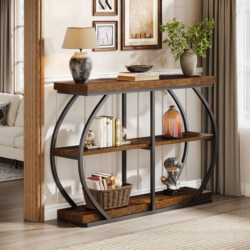 104.9cm Console Table, Brown