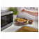 GE Appliances 20.6" 1 cu ft. 1050 - Watt Convection Countertop Microwave with Air Frying Capability